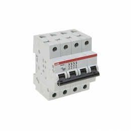 ABB Автоматический выключатель 4-полюсный SH204L C50